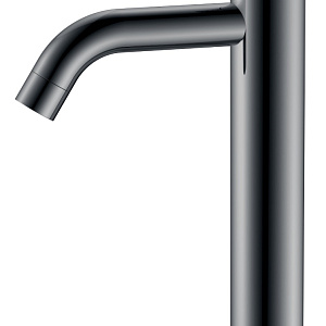 Boheme Stick Diamond Смеситель для раковины высота излива 20,6 см, без д/к, цвет: shine gun metall 122-SGM