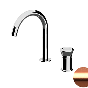 Remer Element Смеситель для раковины, без д/к, высота излива 14,2 см, цвет: rame spazzolato ET57RP