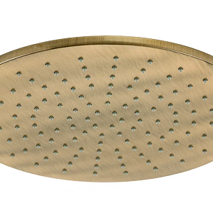 Remer Верхний душ 30 см, 1 режим, без кронштейна, цвет: vecchio ottone 359MM30VOX