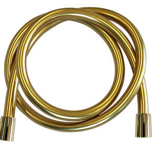 Remer Душевой шланг ПВХ 120 см, цвет: oro lucido 332CN2G120DO