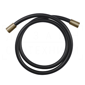Gessi Душевой шланг 150 см, с пластиковой оплеткой, цвет: deep bronze brushed PVD 54137#791