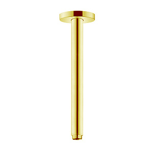 Hansgrohe Кронштейн потолочный S 31,6 см, цвет: полированное золото 27389990