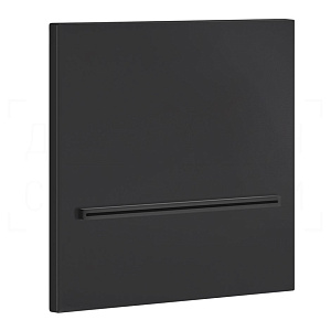 Gessi Cascata Излив настенный каскадный, цвет: matte black 20295#299