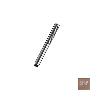 Almar Velvet Ручной душ, 1 режим, цвет: 316 PVD brushed copper E082126.CO316