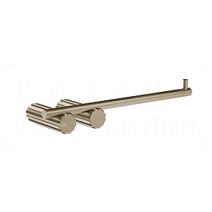 Gessi Incastri Держатель туалетной бумаги открытый, подвесной, цвет: finox brushed nickel 75455#149