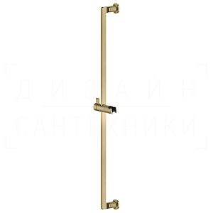 Gessi Inciso Душевая штанга 84,1 см, с держателем для лейки, цвет: brushed brass PVD 58144#727