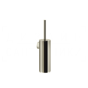 Gessi Rilievo Ершик для унитаза подвесной, с латунной колбой, цвет: nickel PVD 59519#720