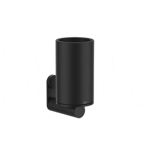 Gessi 316 Стакан подвесной, керамический Neolite, цвет: black/matte black 54708#299