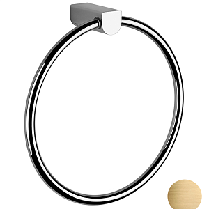 Gessi Rilievo Полотенцедержатель-кольцо 22,4 см, цвет: Brushed Brass PVD 59509#727