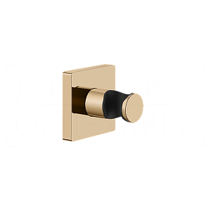 Gessi Rilievo Держатель для ручного душа неподвижный, цвет: warm bronze PVD 59157#735