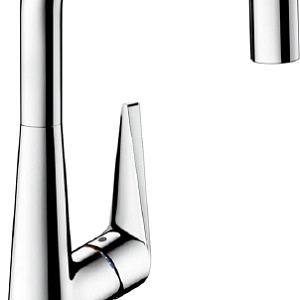 Hansgrohe Talis Select S Смеситель для кухонной мойки, с выдвижным изливом цвет: хром 72821000