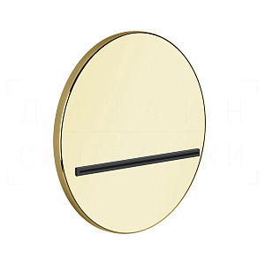 Gessi Venti20 Излив настенный каскадный, цвет: gold PVD 65295#246