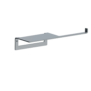 Almar Accessories Держатель туалетной бумаги с полкой, цвет: chrome E317000.CR