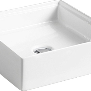 ArtCeram Scalino Раковина чаша 38x38x11,5h см, без перелива, цвет: glossy white SCL001 01 00