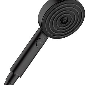 Hansgrohe Pulsify Select S Ручной душ 3 вида струи Relaxation EcoSmart, цвет: матовый черный 24111670