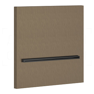 Gessi Cascata Излив настенный каскадный, цвет: coffee bronze brushed PVD 20295#761