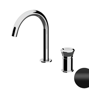 Remer Element Смеситель для раковины, без д/к, высота излива 14,2 см, цвет: nero opaco ET57NO