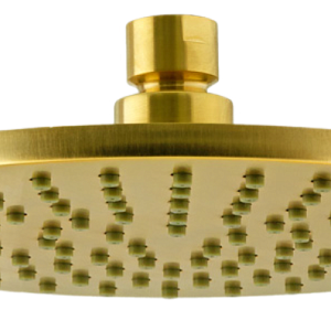 Remer Верхний душ 20 см, 1 режим, без кронштейна, цвет: oro spazzolato 359MM20BGX