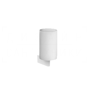 Gessi Origini Стакан подвесной, керамический Neolite, цвет: white/matte white 66407#279