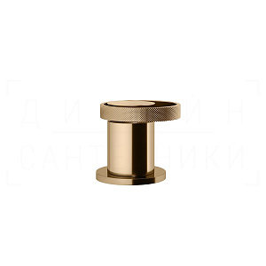 Gessi Anello Смеситель для раковины, без излива и донного клапана, цвет: warm bronze PVD 63400#735