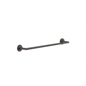 Gessi Ventaglio Полотенцедержатель 50 см, подвесной, цвет: black metal brushed PVD 63700#707
