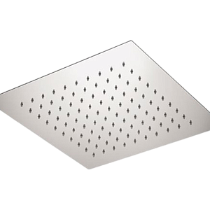 Remer Верхний душ встраиваемый в потолок 34x34 см, 1 режим, цвет: cromo 357EFS34