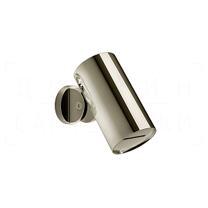 Gessi Spotwater Верхний душ d7,9 см, настенный, 1 вид струи водопад, цвет: nickel PVD 57267#720
