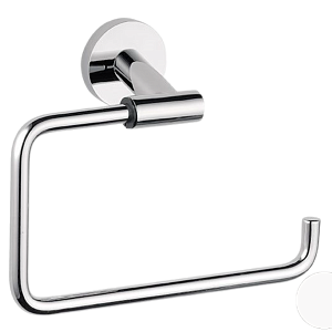 Remer Guest Полотенцедержатель подвесной кольцевой, латунь, цвет: bianco opaco GS44BO