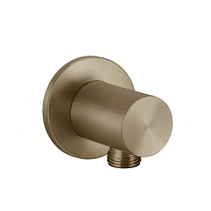 Gessi 316 Шланговое подключение, цвет: deep bronze brushed PVD 54269#791