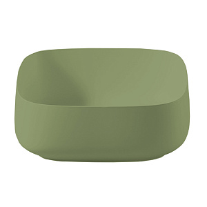 ArtCeram Cognac Раковина чаша 46x41x15,5h см, без перелива, покрытие Saniglaze, цвет: green salvia COL007 44 00