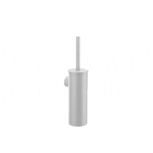 Gessi Rilievo Ершик для унитаза подвесной, с латунной колбой, цвет: matte white 59519#279