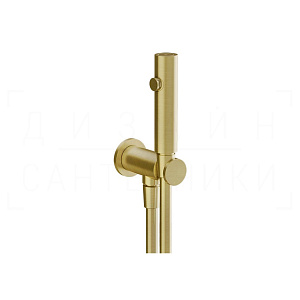 Gessi Total Look Гидроершик без смесителя, шланг 125 см, цвет: gold brushed 45121#716