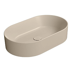 GSI Kube X Раковина чаша 60x37x13h см, без перелива и отверстия под смес., цвет: cretta matte 945808