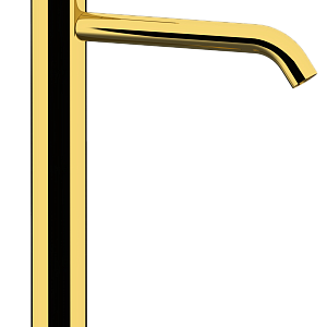 Remer X Style Смеситель для раковины, без донного клапана, высота излива 22 см, цвет: oro lucido X11LXLDO