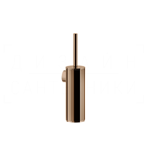 Gessi Rilievo Ершик для унитаза подвесной, с латунной колбой, цвет: copper PVD 59519#030