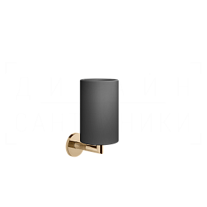 Gessi Anello Стакан подвесной, керамический Neolite, цвет: warm bronze PVD 63708#735