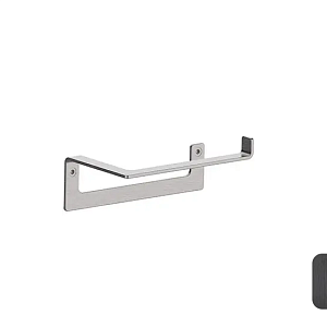 Almar Accessories Держатель туалетной бумаги настенный, цвет: brushed absolute black E315000.AB316