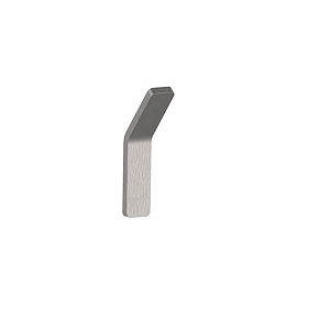 Almar Accessories Крючок для ванной, одинарный, цвет: brushed stainless steel E310001.316