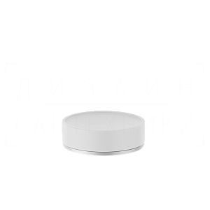 Gessi Inciso Мыльница с керамической чашей Neolite, настольная, цвет: white/matte white 58525#279
