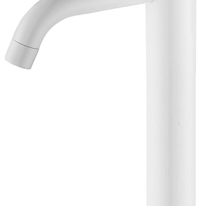 Boheme Stick Diamond Смеситель для раковины, излив 20,6 см, без донного клапана, цвет: white/chrome 122-WCR