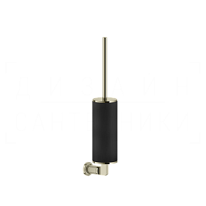 Gessi Inciso Ершик для унитаза подвесной, с кермической колбой Neolite, цвет: black/nickel PVD 58520#720