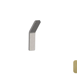 Almar Accessories Крючок для ванной, одинарный, цвет: brushed high brass E310001.HB316