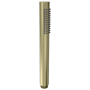 Remer Душевая лейка из латуни, 1 вид струи, цвет: champagne spazzolato PVD 317MCCHX