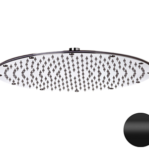 Remer Верхний душ 35 см, 1 режим, без кронштейна, цвет: nero opaco 359MMXLNOX