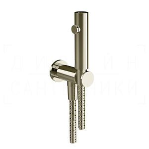Gessi Total Look Гидроершик без смесителя, шланг 125 см, цвет: nickel PVD 45121#720