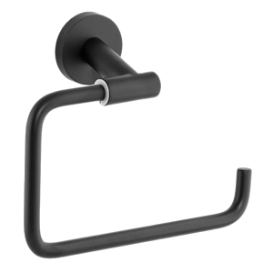 Remer Guest Полотенцедержатель подвесной кольцевой, латунь, цвет: nero opaco GS44NO