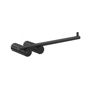 Gessi Incastri Держатель туалетной бумаги открытый, подвесной, цвет: matte black 75455#299
