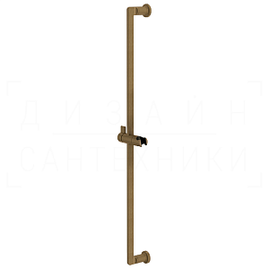 Gessi Inciso Душевая штанга 84,1 см, с держателем для лейки, цвет: antique brass 58144#713