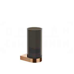 Gessi Perle Стакан подвесной, стеклянный, цвет: copper PVD 74816#030