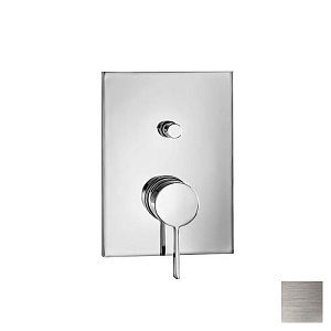 Almar Core Square Смеситель для душа, внешняя часть на 2 потребителя, цвет: nickel brushed E186542.NB